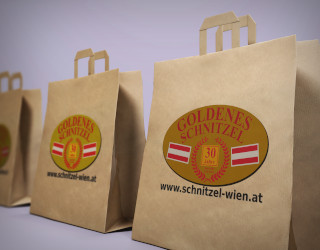 Papiersackerl Goldenes Schnitzel