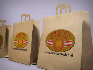 Papiersackerl - Schnitzel - Wien