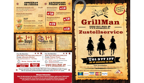 Speisekarte Grillmann.at
