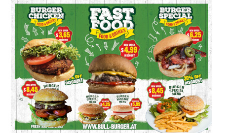 Bull Burger Fantasy Flyer