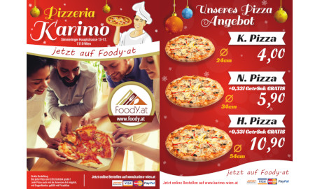 Weihnachtsflyer Karimo
