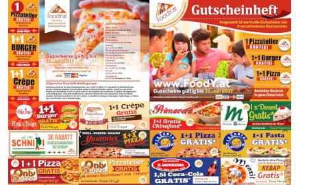 Foody.at Gutscheinheft